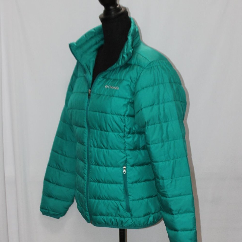 Columbia Sportswear Company X-Small Lightweight Green Down Jacket - Picture 5 of 14